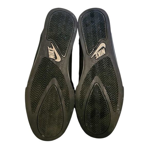 Nike Blazer Mid Black Perforated Leather High Tops Size 11.5 Mens - Picture 6 of 10